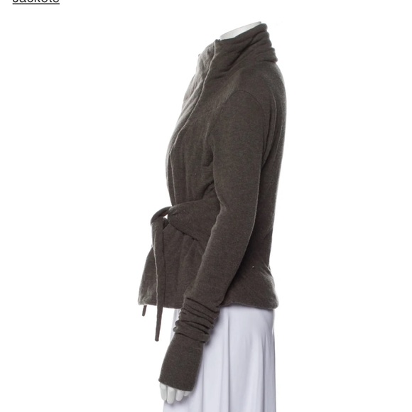 Rick Owens Lillies Cashmere Jacket - Picture 3 of 3